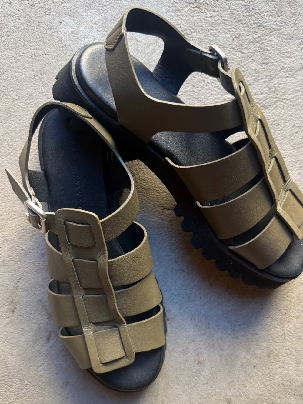 Frēda Salvador Lug Sole Fisherman Sandal View 2